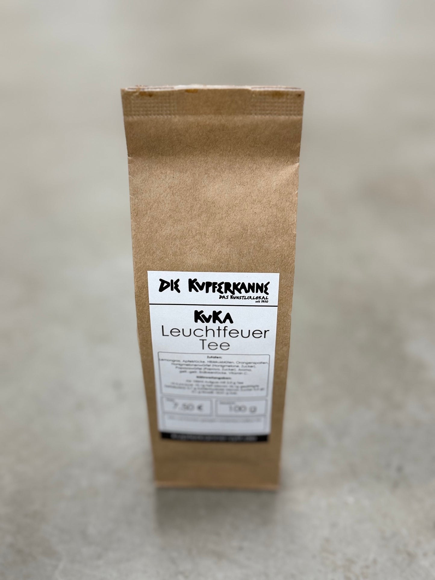 Kupferkanne Tee Leuchtfeuer 100g