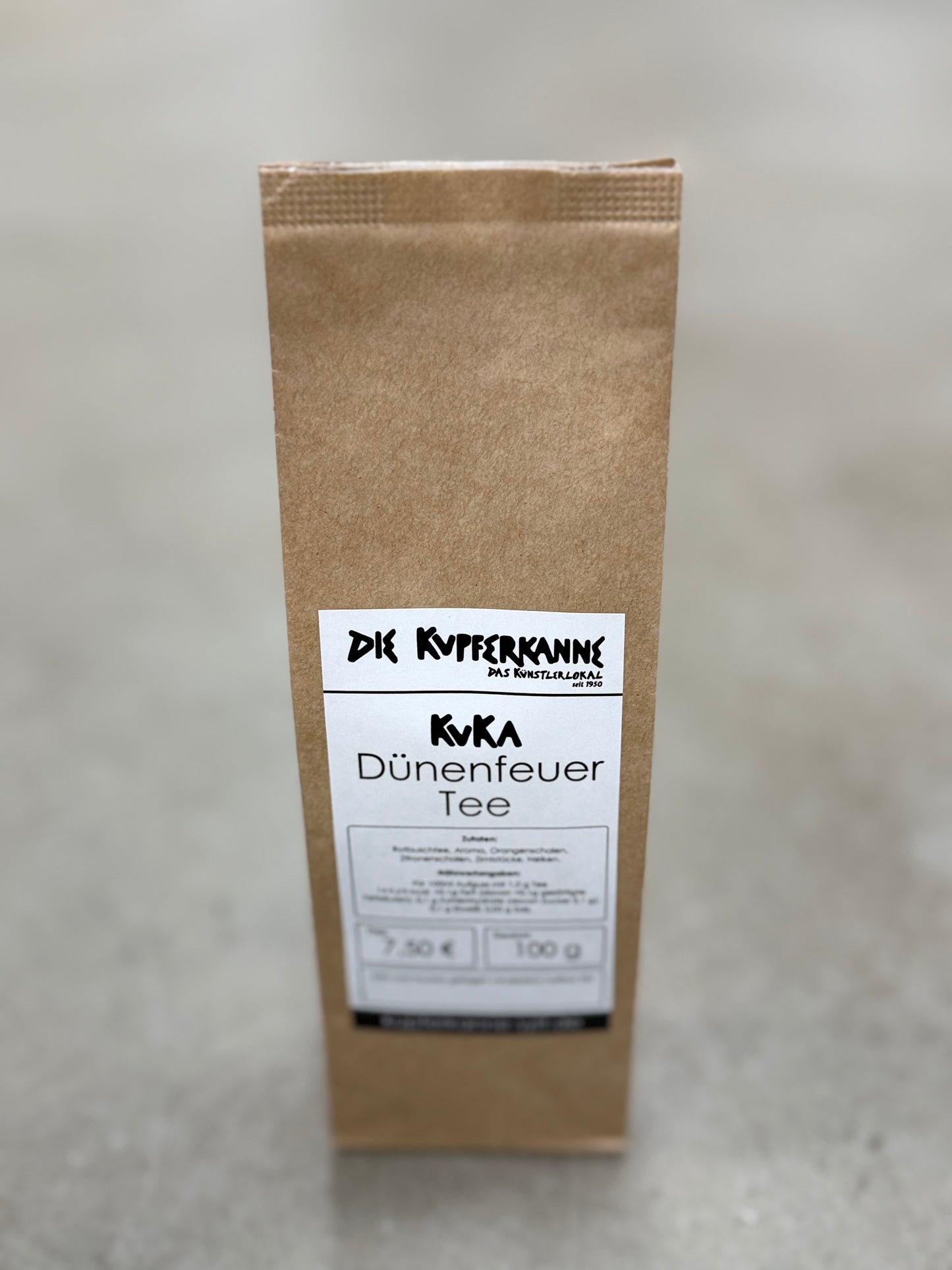 Kupferkanne Rooibushtee Dünenfeuer 100g